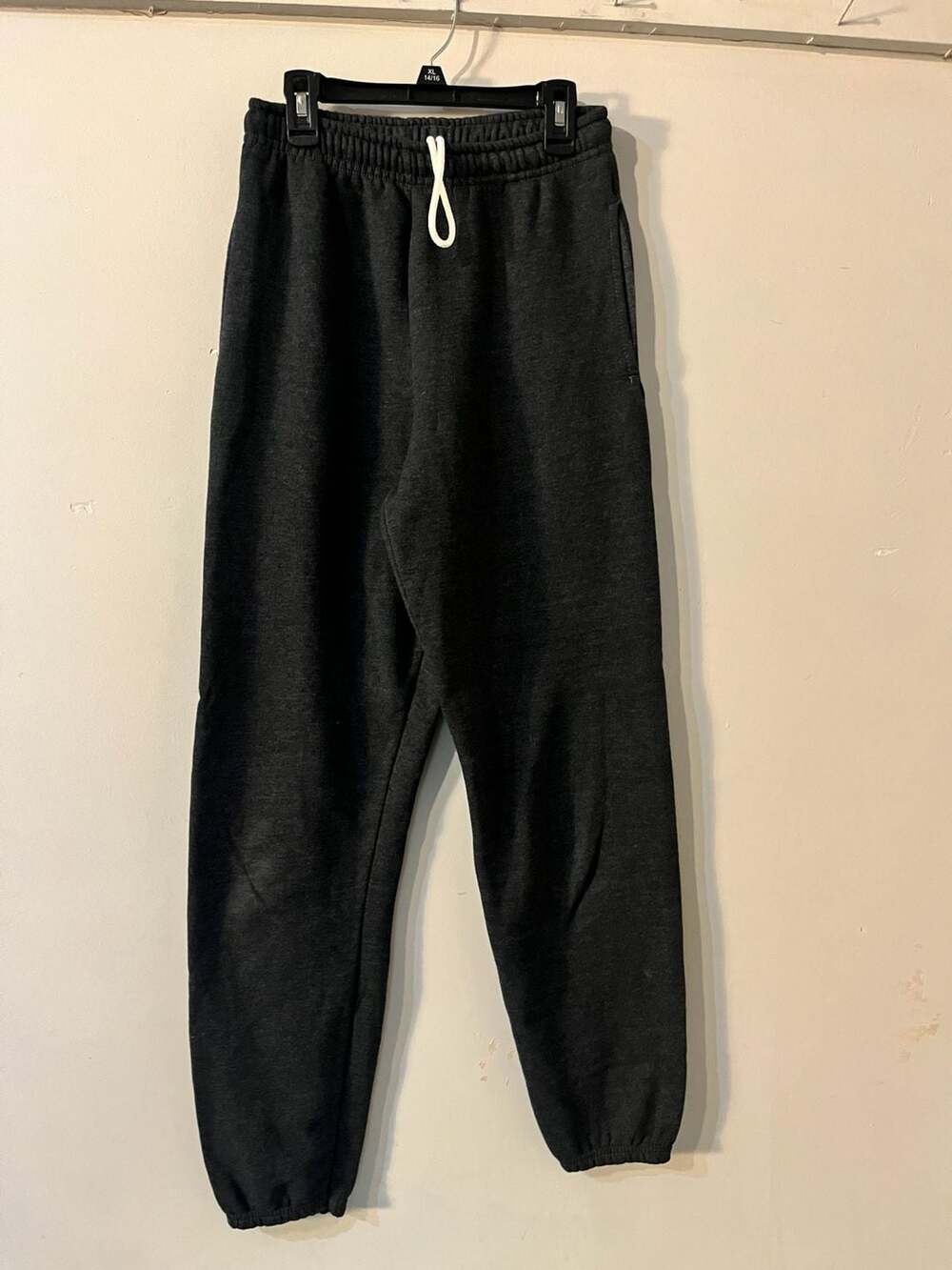 Fruit of the Loom Charcoal Heather Grey Fleece Sweatpants Joggers 010-062